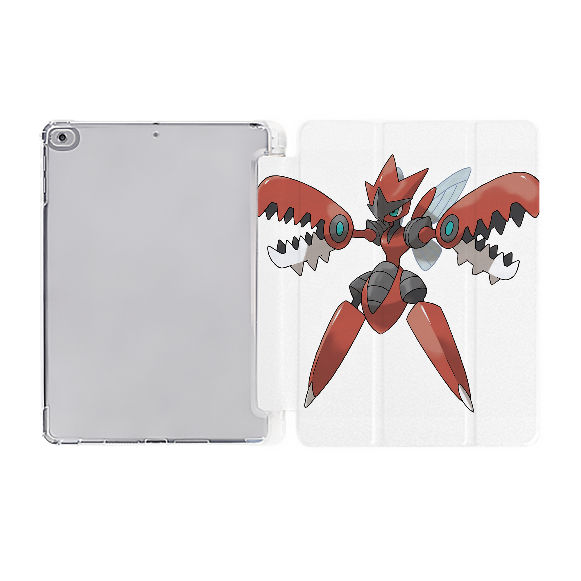 （画像用） ポケットモンスター Pokémon IPad ケース ペン収納付き 三つ折りスタンド PUレザー×シリコン 対応機種9.5/10.5/10.9インチ